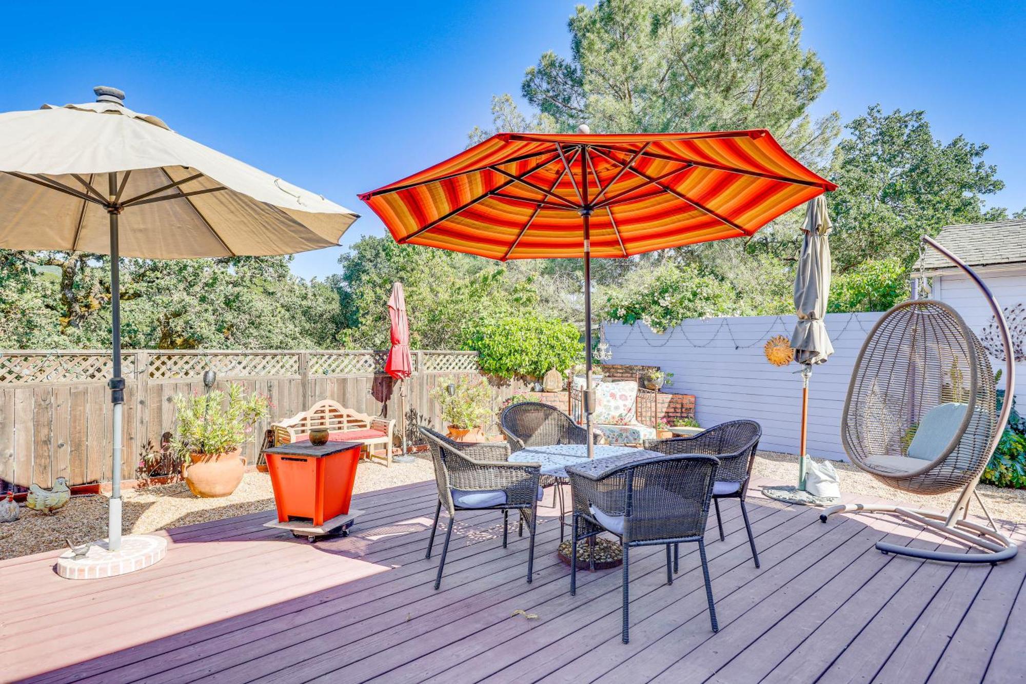 Romantic Casita With Garden And Deck 2 Miles To Plaza! Σονόμα Εξωτερικό φωτογραφία