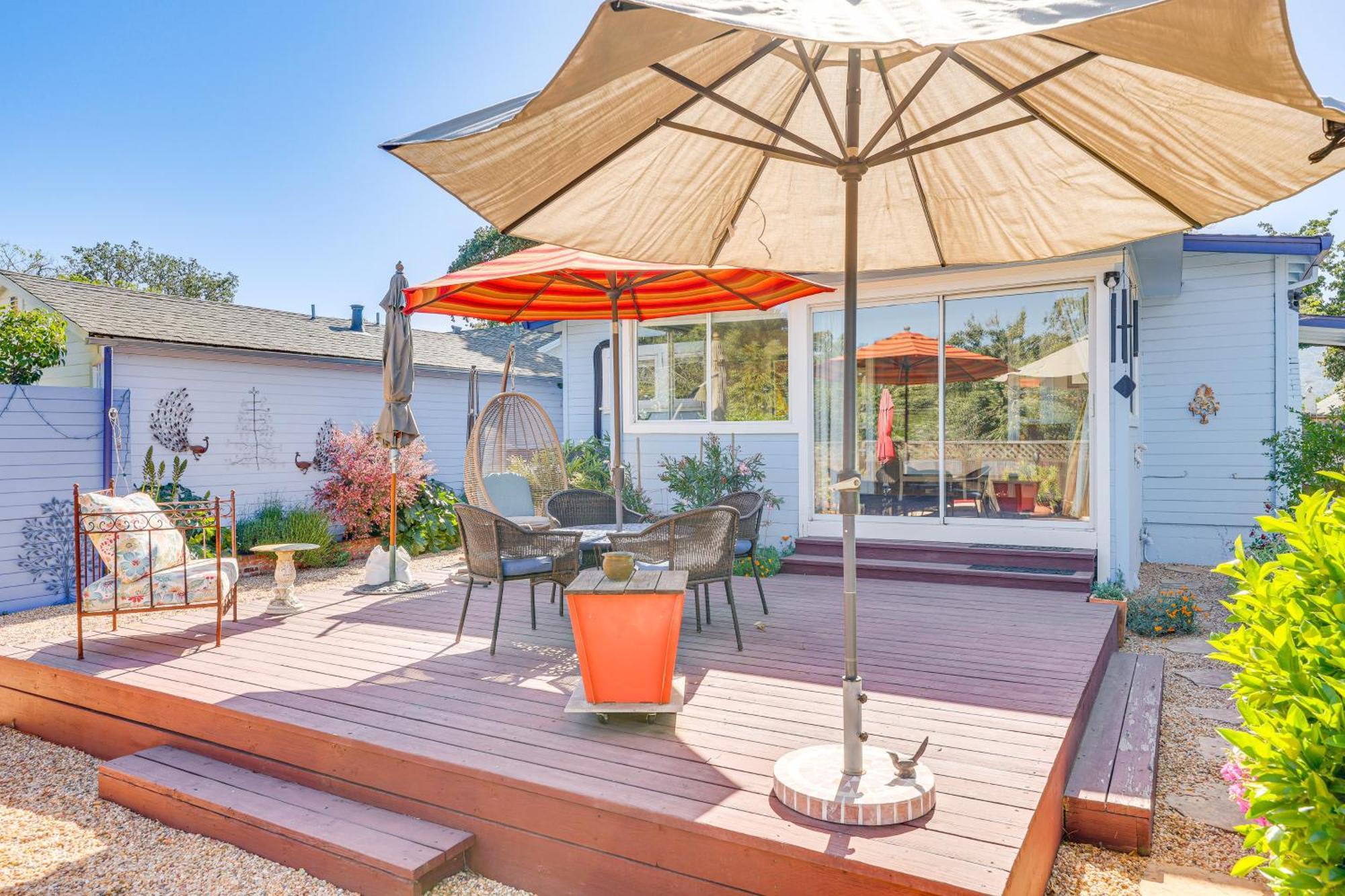Romantic Casita With Garden And Deck 2 Miles To Plaza! Σονόμα Εξωτερικό φωτογραφία