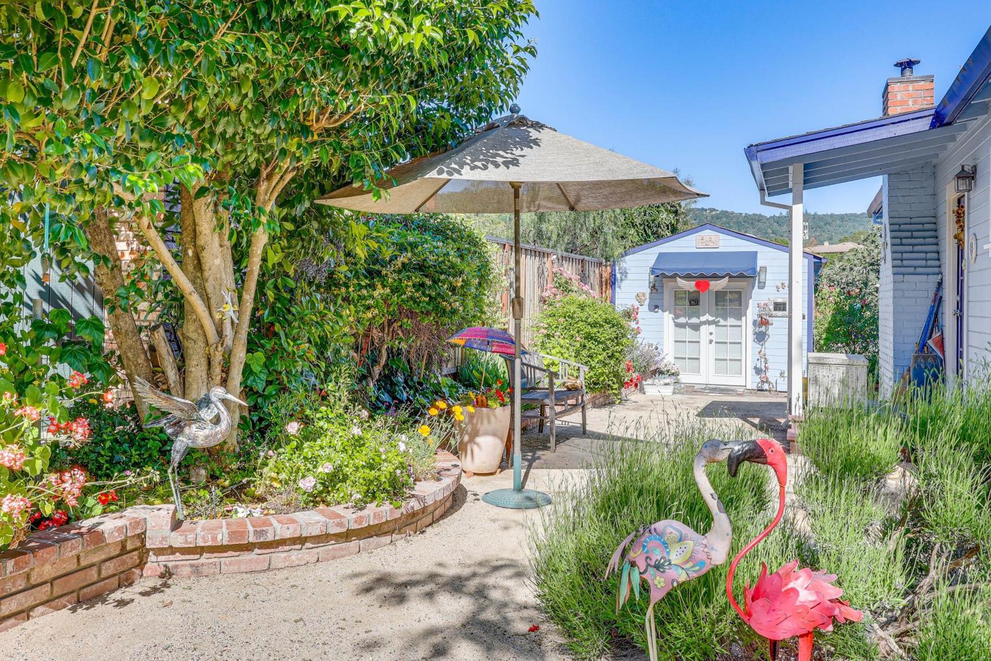 Romantic Casita With Garden And Deck 2 Miles To Plaza! Σονόμα Εξωτερικό φωτογραφία